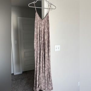 CJLA Maxi floral -lavender grey